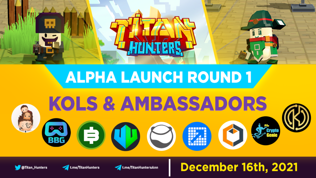 Using Influencer marketing, Titan Hunters ran Alpha launch campaign for KOLs and Ambassadors