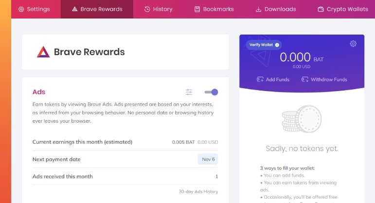 Basic Attention Token (BAT)- successful crypto advertising campaign